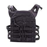 Homeilteds 600D polowanie kamizelka taktyczna wojskowa airsoft paintball ochronna na zewnątrz lekka kamizelka (kolor: khaki)