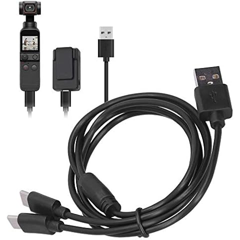 Cable de carga USB dual para DJI OSMO Cover