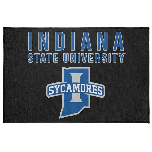 Campus Lab Indiana State University Doormat, 20” x 31.5”, Mark, Low Profile
