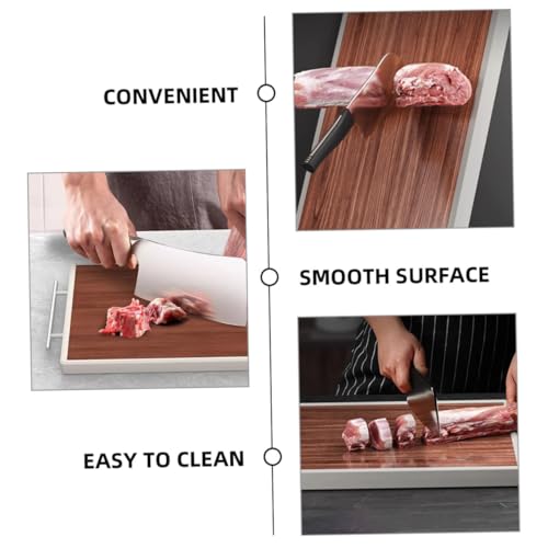 Planche à découper en bois pour plan de travail de restauration