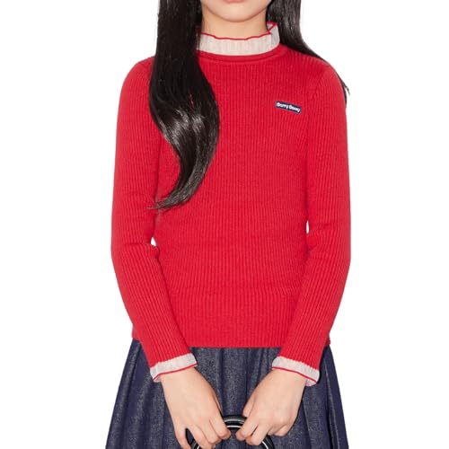 Girls Christmas Sweater Pullover, Fall Tops, Winter Knit Sweaters 6-16,Kid Clothers