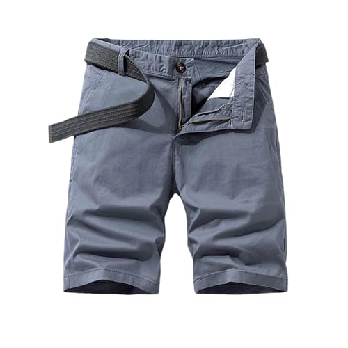 Short d'été homme décontracté 5 poches bermuda rouge vin léger