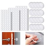 puerta de ruido pedal Material: Hecho de silicona transparente. Autoadhesivo, nuestro protector elástico pelado se adhiere fácilmente a las superficies de los muebles. tope puertas suelo está fabricado en material TPE transparente de alta calidad, el material no cambiará de color.