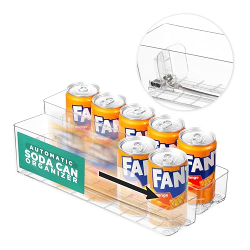 Automatic Soda Can Organizer 2-Pack