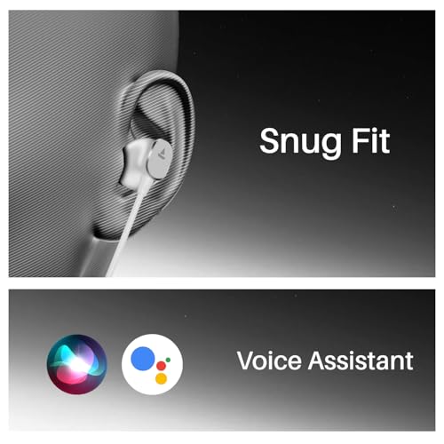 Image of Boat Bassheads 90C Earphone (White)