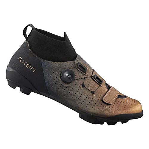 Zapatillas SHIMANO RX8R RX801R de ciclismo en color naranja talla 46