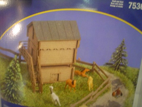 Kibri 7536 Maquette Bâtiment Ferme Miniature Décor Train N