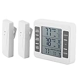 Omabeta Kühlschrank Thermometer Gefrierschrank Thermometer Gefrierschrank Temperaturüberwachung Kühlschrank Temperaturüberwachung 2 Stück Sensorthermometer