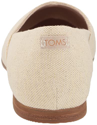 Toms Women's Jutti Neat Loafer Flat, Dark Natural Metallic, 8.5 #TOP2