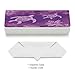 VstaDank Hawaii with Purple Sea Turtle Glasses Case for Women Men Practical Beautiful Eyeglass Case Fashion Leather Hard Sunglasses Case