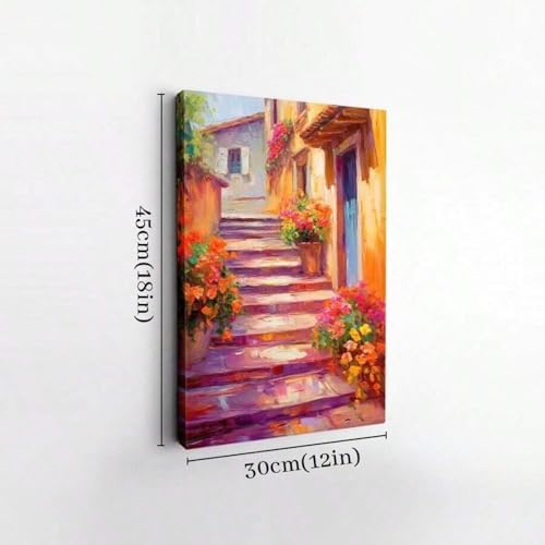 Peintures murales scènes de rue pour décorer la chambre - 6