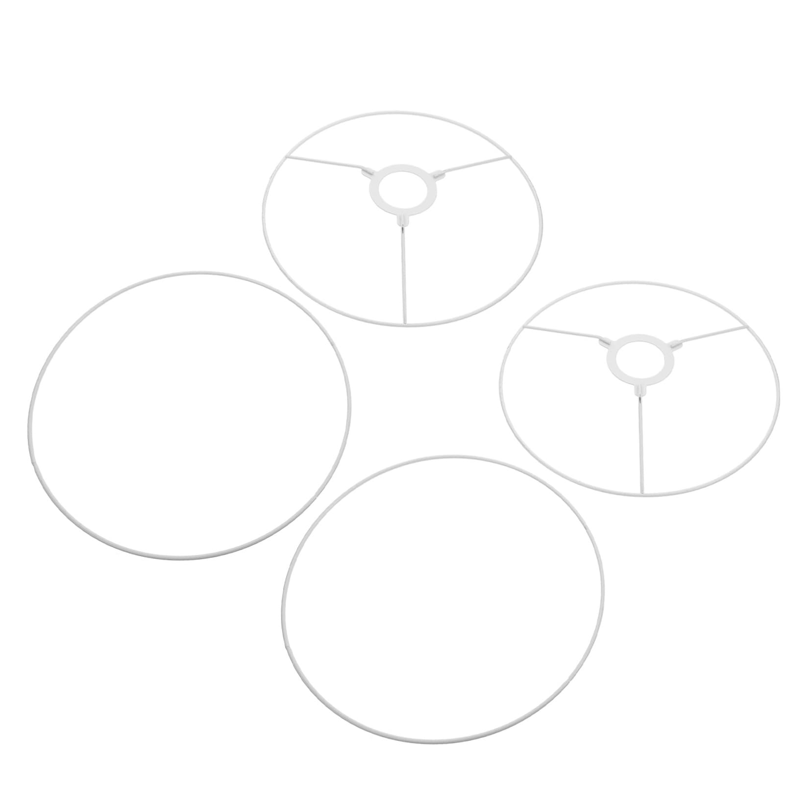 HOMSFOU 2juegos Estante Para Pantallas De Lámparas Marco De Lámpara De Techo Accesorio De Iluminación Para De Araña Soporte De Pantalla Para Decoración Interior