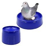 Ecjiuyi 10 cuencos de nido de pájaros, suministros de jaula para mascotas