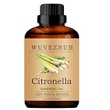 Wuvezrub Citronella Essential Oils, 240ML Pure and Natural Essential Oil for Aromatherapy Diffuser - Citronella /8 Fl Oz
