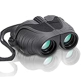 Compact Binoculars Folding High powered Scope Hand Held With Weak Light Night Vision Clear Bird Watching Great for Outdoor Sports Games&Concerts