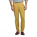 IZOD Men's American Chino Flat Front Straight-Fit Pant, Khaki, 36W x 34L