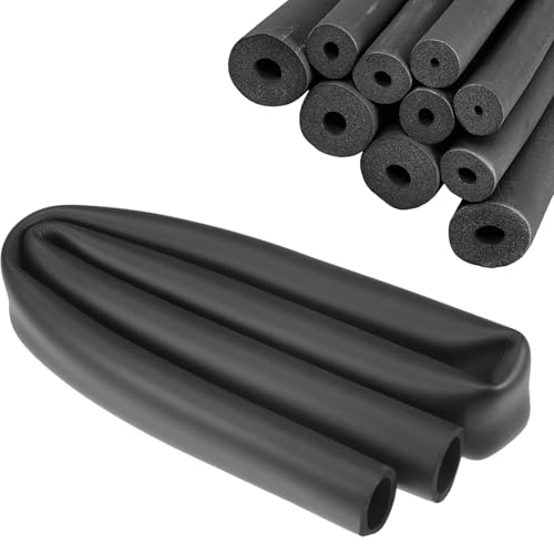 屋外パイプ断熱材 防水発泡管保温 防水・不凍液・難燃性 フォームチューブ 保温発泡チューブ ガレージ用 屋内および屋外の水道管 配管断熱ラップ用 フィットネス 工具ハンドルサポート用(43mm*20mm*2.0m)