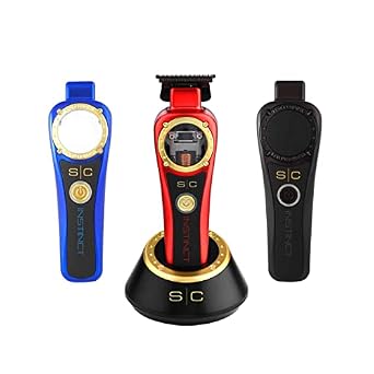 STYLECRAFT Instinct Professional Vector Motor Cordless Hair Clipper & Trimmer with Intuitive Torque Control Holiday Gift Bundle
