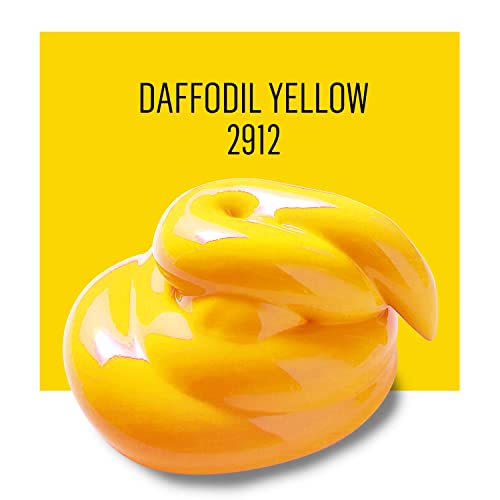Image of FolkArt 2912 Daffodil 2 oz Multi Surface Acrylic Paint, 2 Fl Oz (Pack of 3), Multicolor