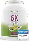 protein shake kaufen 👌 EIWEIßSHAKE 1000g Vanilla mit sehr hohem Eiweißanteil (über 80% Proteine) - fördert das Muskelwachstum - 6-Komponenten Eiweißpulver mit allen essenziellen Aminosäuren - Protein mit hoher biologischer Wertigkeit