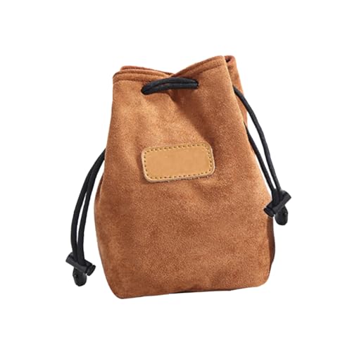 NUOBESTY Digitalkamera-tasche Kamera- -aufbewahrungstasche Gepolsterte Schutz-tasche Tragbare Handtasche Für Kamera-accessoires Quadratische Form Khaki-farbe
