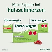 neo-angin Halstabletten zuckerfrei | Lutschtabletten bei Halsschmerzen & Halsentzündungen | Für Erwachsene & Schulkinder | Sparset mit 2 x 24 Stück – Ansicht 8