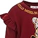 Disney Minnie Mouse Baby Girls Fleece Pullover Sweatshirt Legging Set Maroon 18 Months