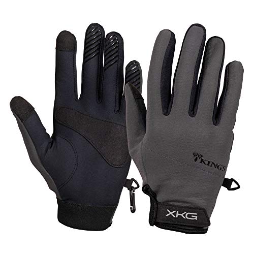 King's Camo XKG Mid Weight Glove, Charcoal, X-Large