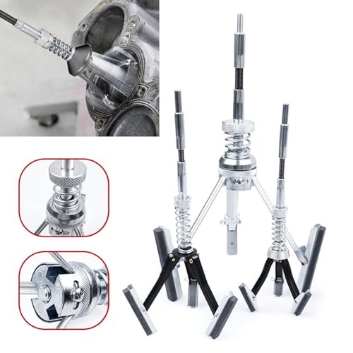 Cilindro de freno sin glaseado usando Deglazer Honer ajustable a 17.8 cm 5