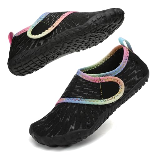 Water Shoes for Kids Boys Girls Aqua Socks Barefoot Beach Sports Swim Pool Outdoor Quick Dry Lightweight Little Big Kid