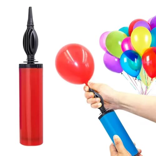 Party Propz Manual Balloon Blower Machine - 1 Pc Air Balloon Pump | Balloon Pump Machine Hand | Balloon Inflator Pump For Latex, Foil, Air Balloon (Re