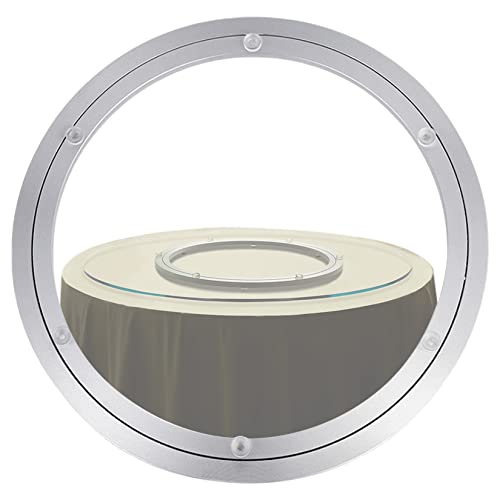 IkErna Alumialloy Turntables Bearing, 360 °Smooth Heavy Duty Rotating Turntable Base Bearing, Silent Lazy Susan Ball Bearing/60Cm