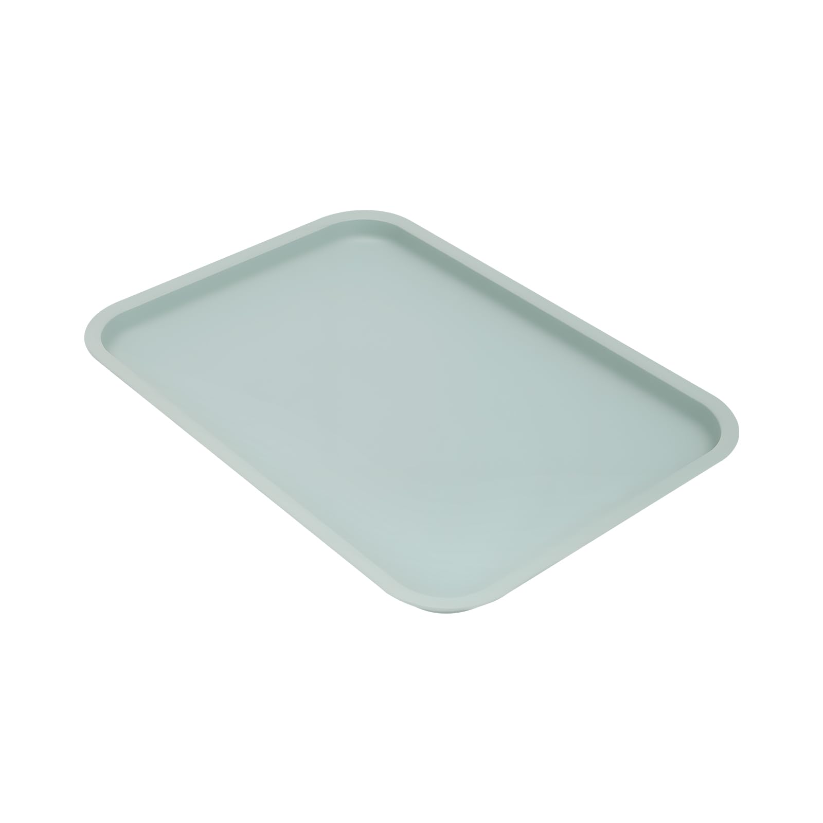 24 bandejas de 36 x 27 x 2 cm, bandeja para servir, bandeja rectangular, apilable, resistente a los arañazos, bandeja de desayuno, tabletas de comida rápida, bandeja de té, bandeja para servir, color