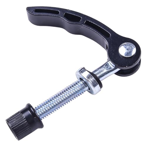 Schnellspanner-Sattelstützenklemme für bequeme Höhenverstellung an Fahrrädern, M8 x 65 mm, Schwarz Schnellspanner-Sattelstützenklemme für bequeme Höhenverstellung an Fahrrädern, M8 x 65 mm, Schwarz