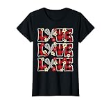 Love Lacrosse Lover Outfit Women Girls Kids Cute Lacrosse T-Shirt