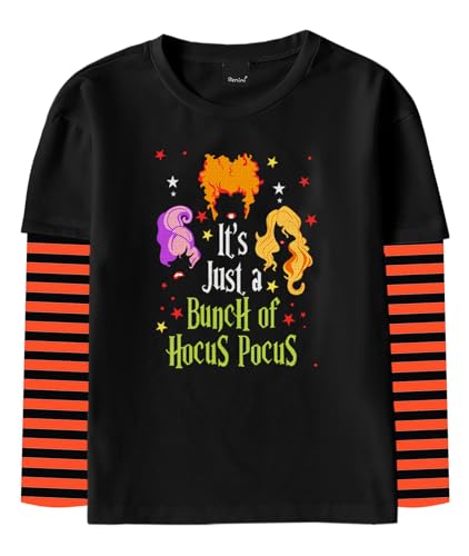 Image of Remimi Unisex Kids Christmas Long Sleeve Shirt Xmas Print Stripe Shirts 2-12 Years
