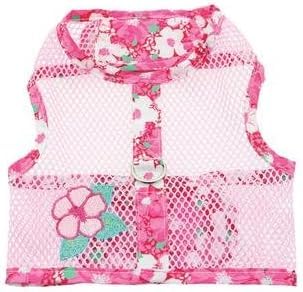 Doggie Design Cool Mesh Dog Harness, Hibiscus Pink, X-Small