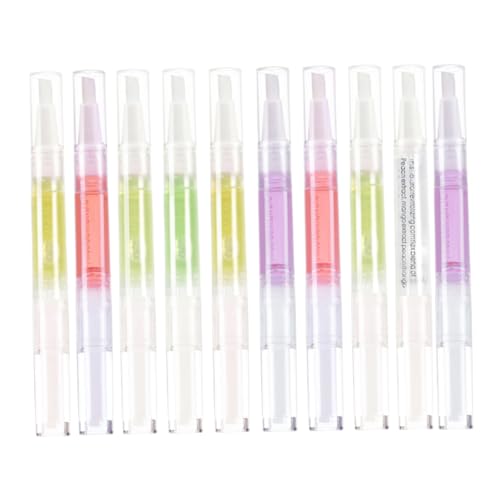 Pensas de aceite de cutícula para uñas Revitalizer Gel Gel Nurimotment esmalte para productos para el cuidado de las uñas Kit 10 PC Ssoil