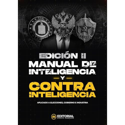 Manual de Inteligencia y Contrainteligencia II Edición Audiolibro Por Roberto Bazán arte de portada