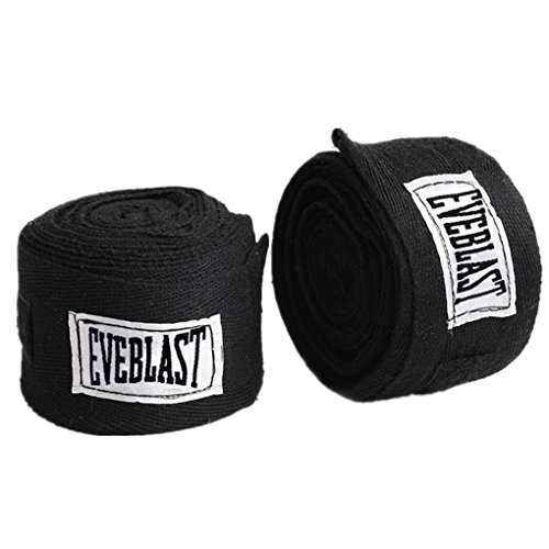 Busirde 2 Rollos de algodón 3M Deportes Correa de Boxeo Vendaje de Sanda Muay Thai Guantes de Taekwondo Mano Wraps Cover