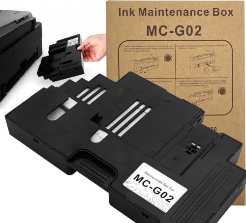 Image of MY PRINT MC G02 Maintenance Cartridge Tank Waste Ink Collection Box Replacement for PIXMA GM2070 /G5070 /G6070 /G1020 /G3060 /G560 /G570 Printers (MC G02 Cartridge for Canan)