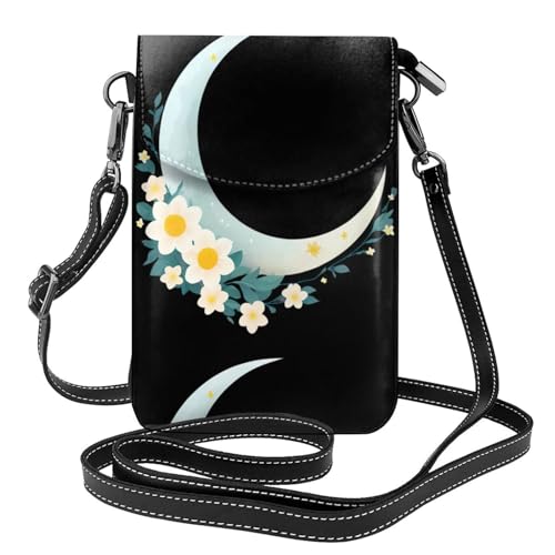 Petit sac à main pour téléphone portable étui rabat cuir femme