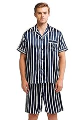 Navy and Beige Striped