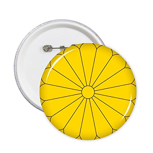 Japon bouton national emblem : sublimez vos vêtements ternes avec ce badge rond robuste