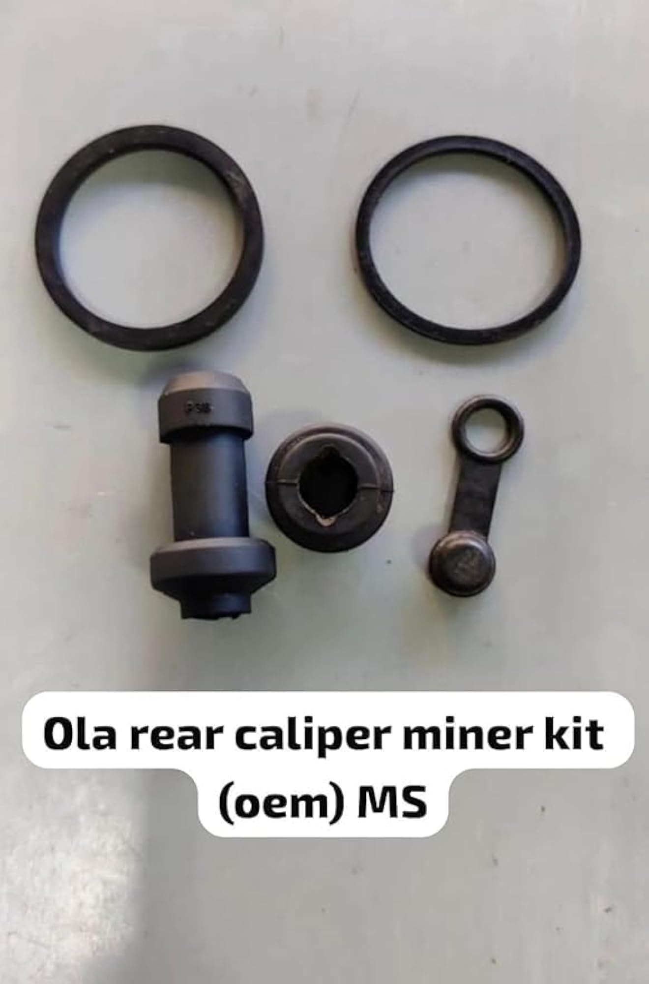 Front and Rear Brake Caliper Repair Kit Compatible with Ola