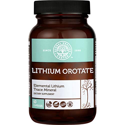 Global Healing Center Lithium Orotate 10mg, 60 ct