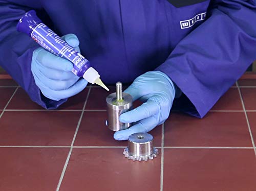 WEICON 30641020 WEICONLOCK AN 306-41 20 ml Fügeverbindung Lager Wellen Buchsen, mittelviskos, Gelb