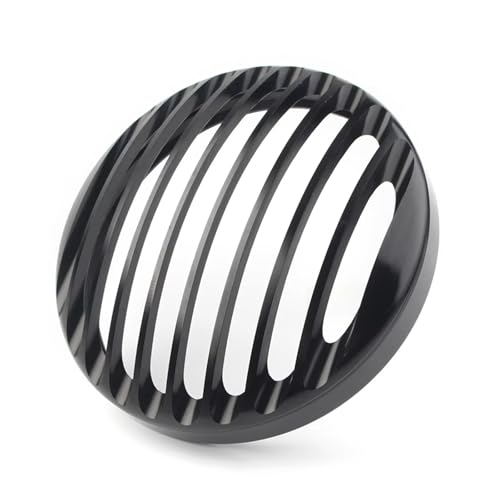 Couvercle Lunette Phare Moto 3 4 Pouces Aluminium CNC Noir Sportster