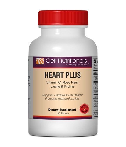 Heart Plus: Vitamin C, L-Lysine & L-Proline; 180 Tablets