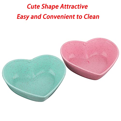 Dqitj 3 Pack Hamster Food Dish Small Cute Shape Food Bowl For Hamster Hedgehog Small Animals thumb #4